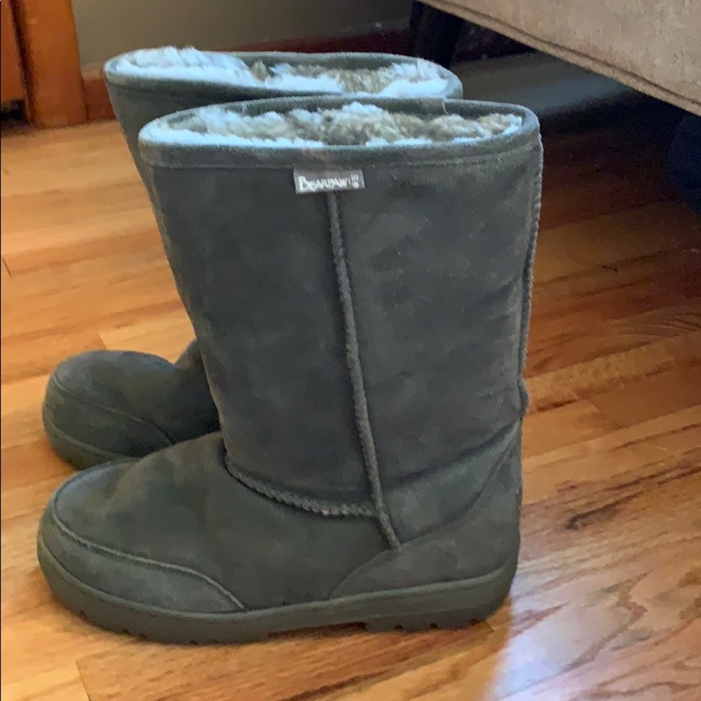 BearPaw Grey Boots